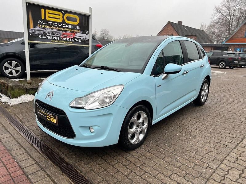 Gebraucht Citroën C3 Exclusive 95 PS (69 kW) 2011 Blau Kleinwagen