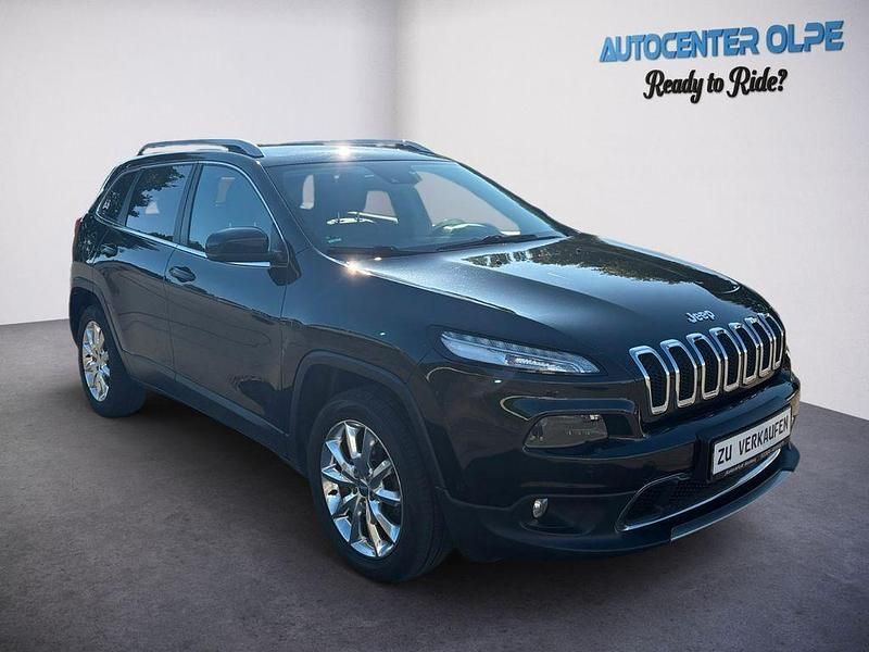 Schwarz Gebraucht 2015 Jeep Cherokee Limited SUV | 8.999 € (Superpreis) - Bild 1/4