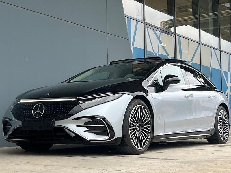 Silber Gebraucht 2022 Mercedes EQS580 Edition 1 Limousine | 62.900 € - Bild 1/4