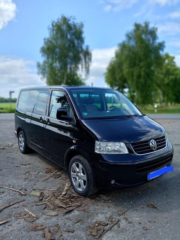 Schwarz Gebraucht 2008 VW T5 Startline Van | 12.300 € (Etwas zu teuer) - Bild 1/4