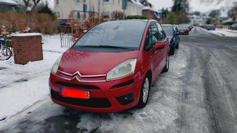 Rot Gebraucht 2008 Citroën C4 Picasso Tendance Van / Kleinbus | 2.299 € (Fairer Preis) - Bild 1/4