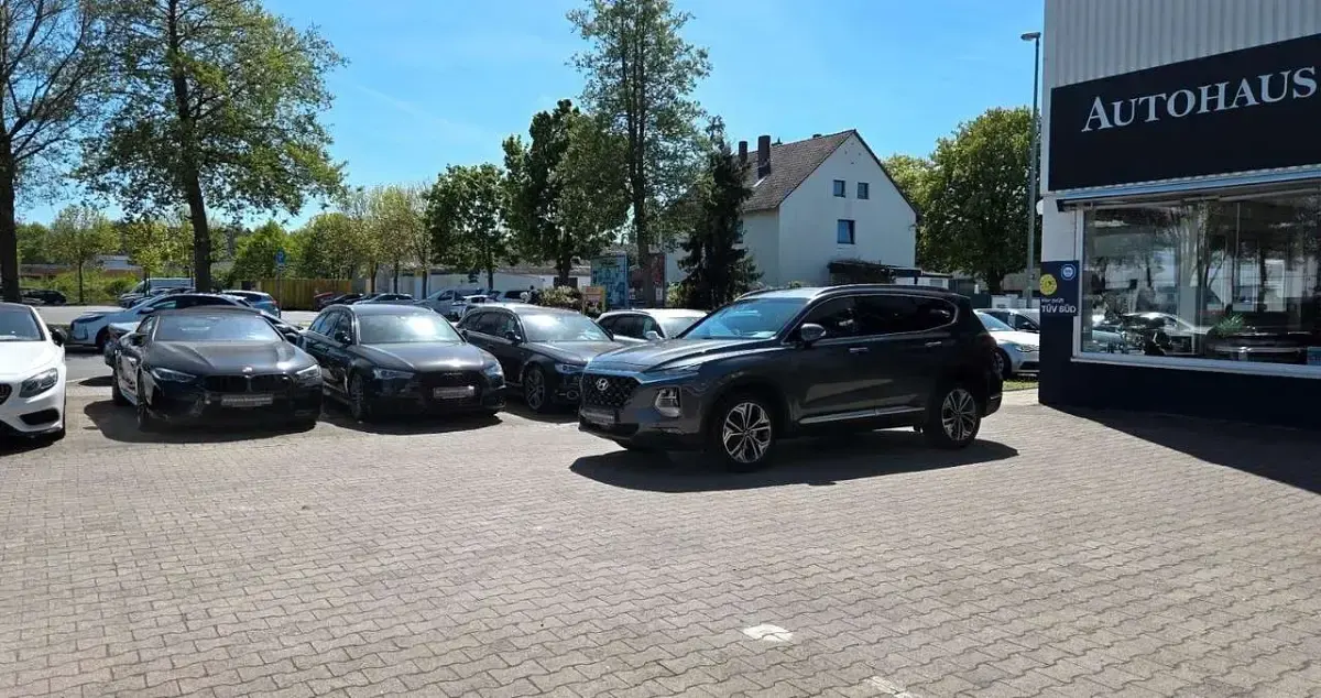 Gebraucht Hyundai Santa Fe Premium 200 PS (147 kW) 2018 Grau SUV