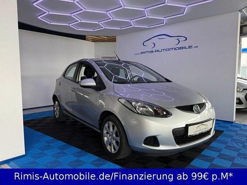 Gebraucht Mazda 2 Independence 75 PS (55 kW) 2010 Satinsilber metallic Kleinwagen