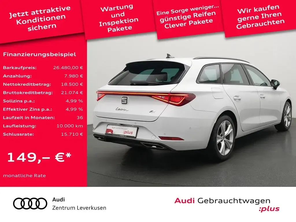 Gebraucht Seat Leon ST FR 150 PS (110 kW) 2025 Nevada weiss Kombi