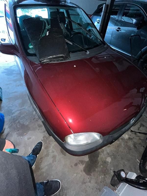 Gebraucht Opel Corsa 1997 Rot Kleinwagen