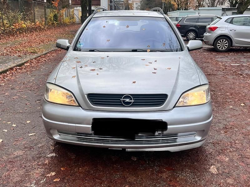 Silber Gebraucht 2002 Opel Astra Kombi | 600 € (Guter Preis) - Bild 1/4