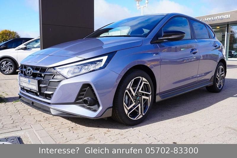 Blau Neu 2025 Hyundai i20 N Line Limousine | 26.990 € (Teuer) - Bild 1/4