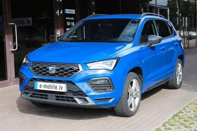 Blau Gebraucht 2021 Seat Ateca FR SUV | 18.800 € (Fairer Preis) - Bild 1/4