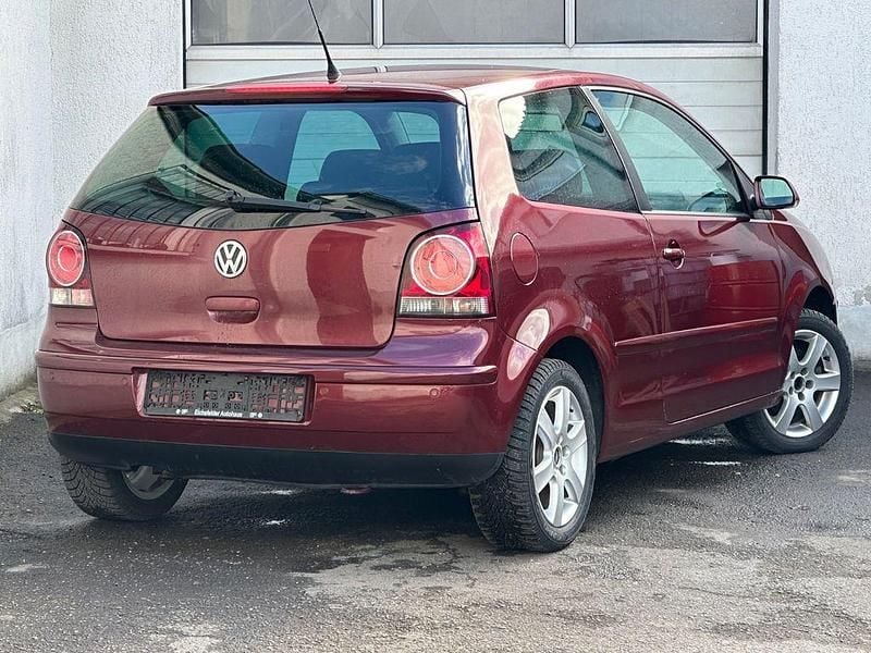 Gebraucht VW Polo United 60 PS (44 kW) 2008 Rot Kleinwagen