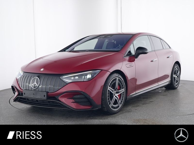 Rot Gebraucht 2023 Mercedes EQE AMG 53 AMG Limousine | 64.700 € (Guter Preis) - Bild 1/4