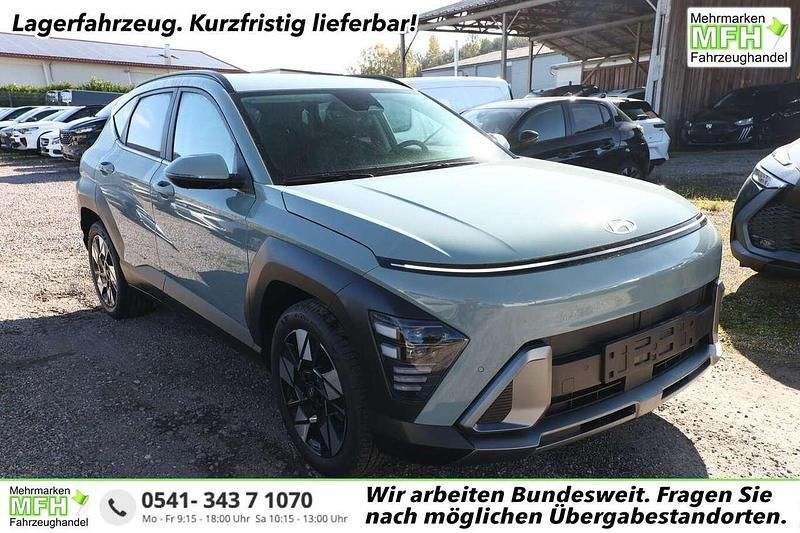 Neu Hyundai Kona Trend 129 PS (94 kW) 2025 Mirage green SUV