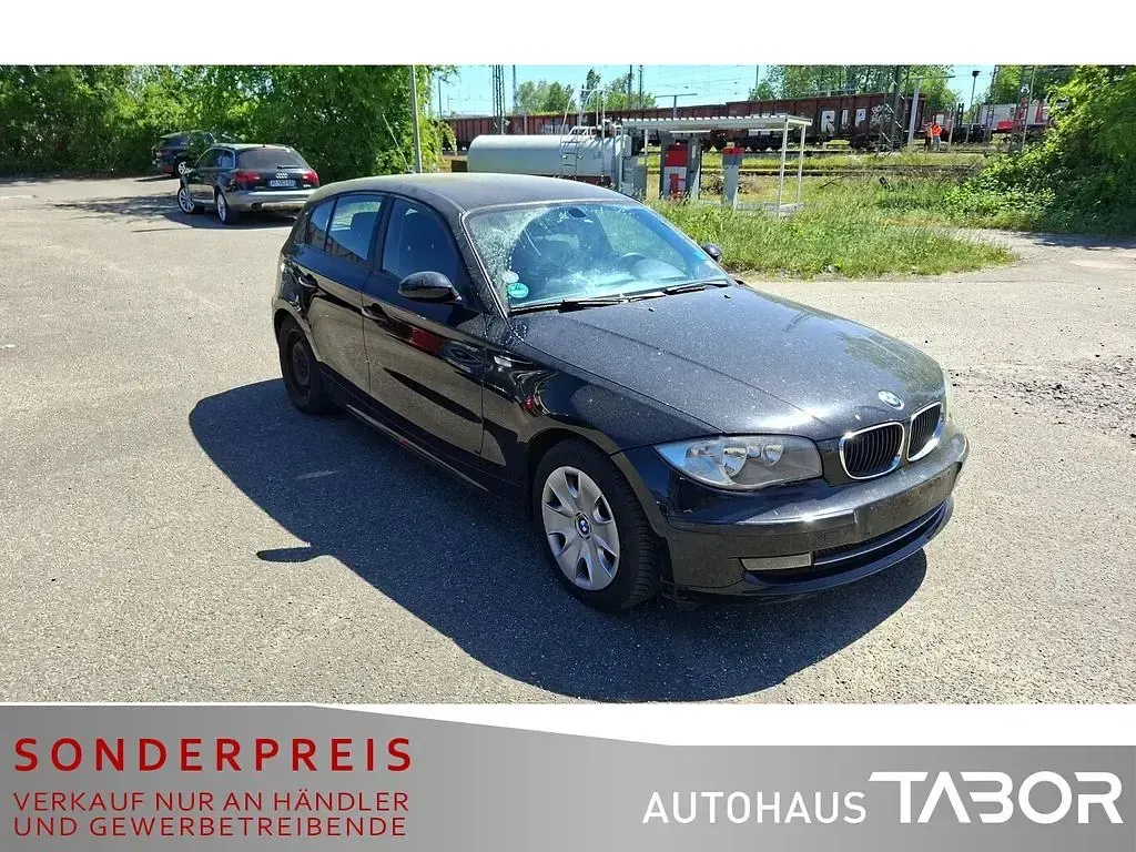 Gebraucht BMW 116 122 PS (89 kW) 2009 Schwarz ii Kleinwagen