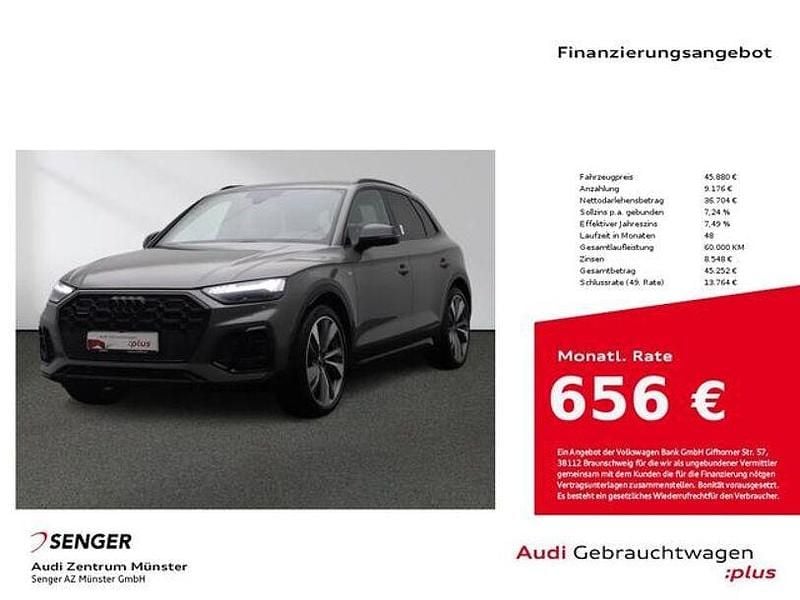 Chronosgrau metallic Gebraucht 2023 Audi Q5 Ambiente SUV | 45.880 € (Etwas zu teuer) - Bild 1/3
