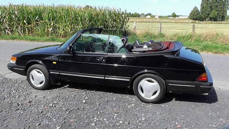Gebraucht Saab 900 Cabriolet 126 PS (92 kW) 1990 Schwarz Cabrio