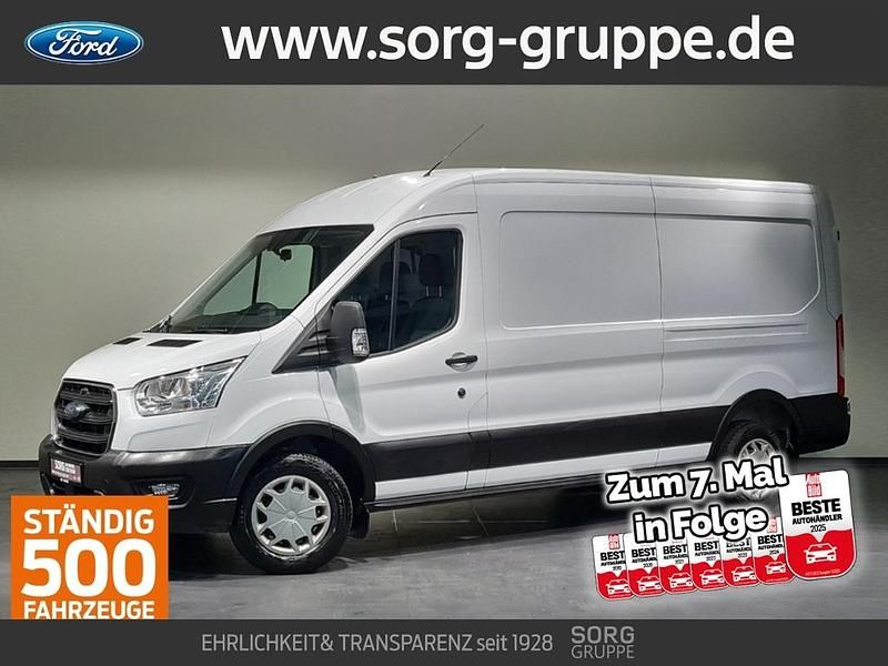 Gebraucht Ford Transit Trend 131 PS (96 kW) 2021 Weiß, frozen white Limousine