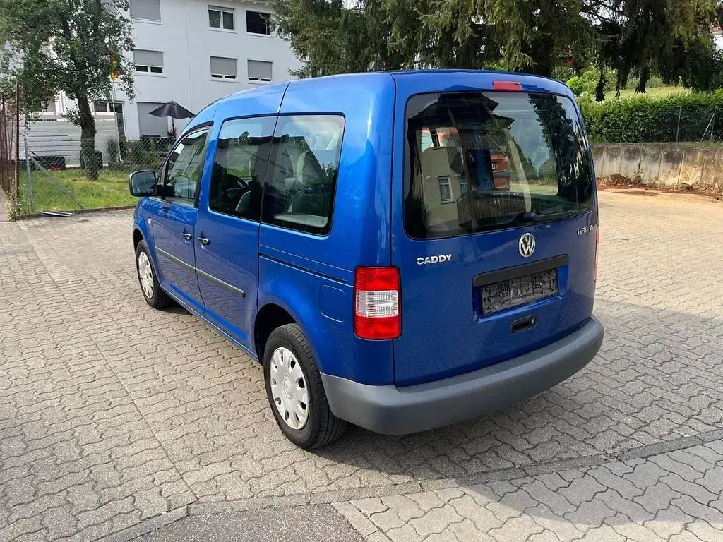 Gebraucht VW Caddy Life 102 PS (75 kW) 2009 Blau Van / Kleinbus