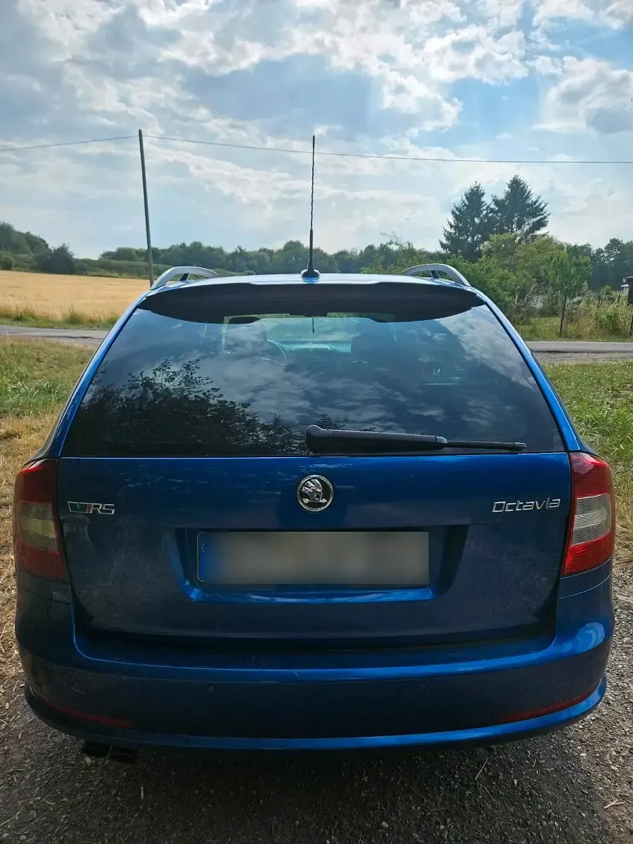 Gebraucht Skoda Octavia vRS 216 PS (158 kW) 2010 Blau Kombi