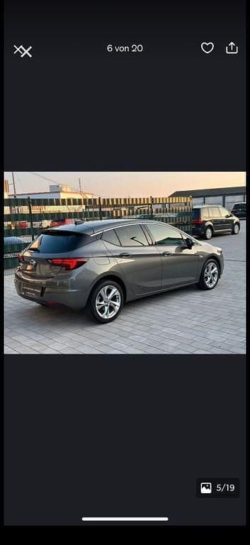 Gebraucht Opel Astra 110 PS (80 kW) 2017 Schwarz Limousine