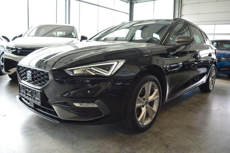 Schwarz Gebraucht 2021 Seat Leon ST FR Kombi | 21.730 € (Fairer Preis) - Bild 1/4