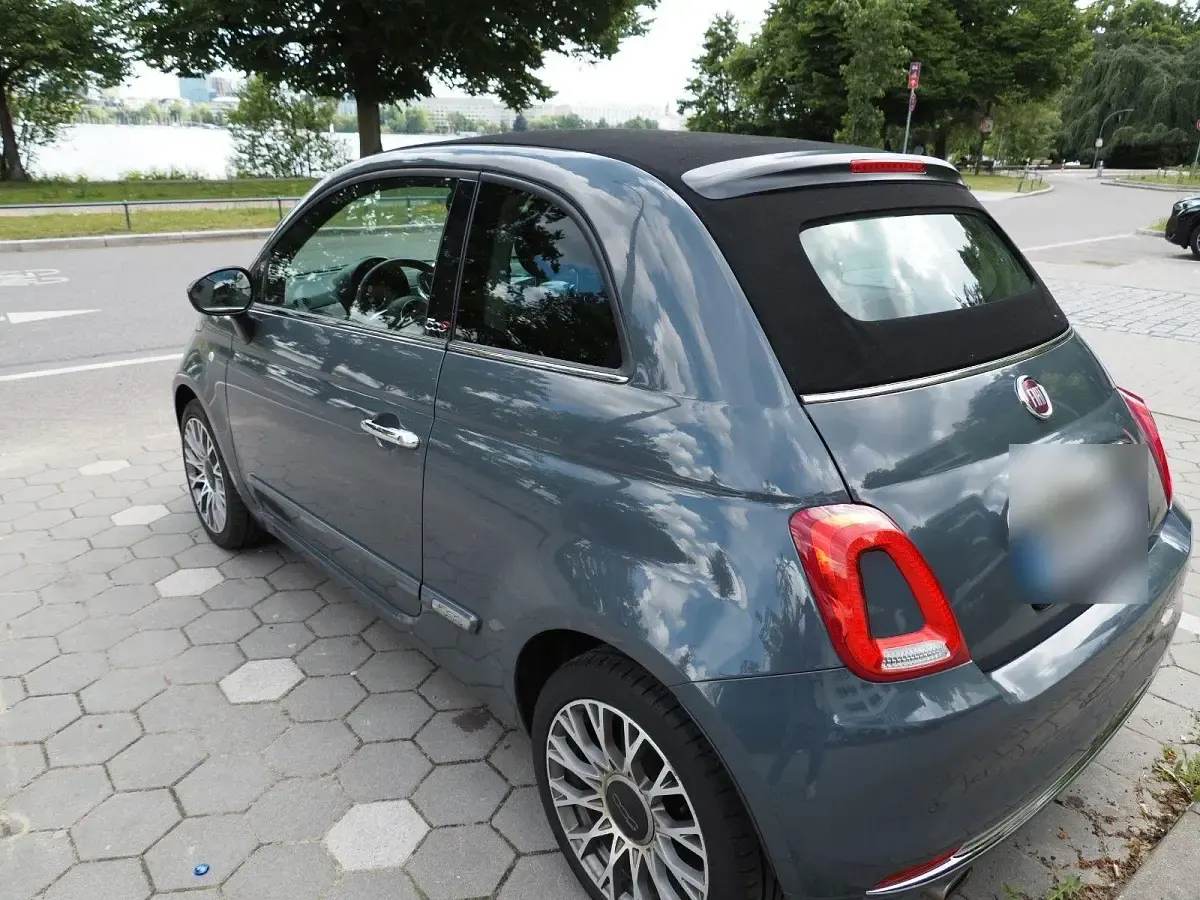 Gebraucht Fiat 500C S 95 PS (69 kW) 2016 Grau Cabrio