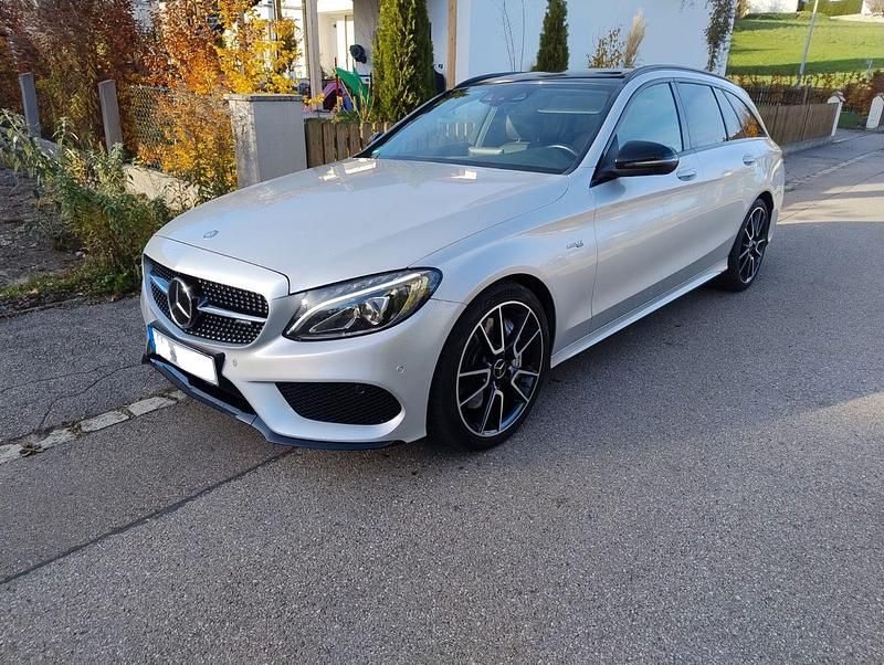 Silber Gebraucht 2018 Mercedes C43 AMG Kombi | 33.835 € (Guter Preis) - Bild 1/4
