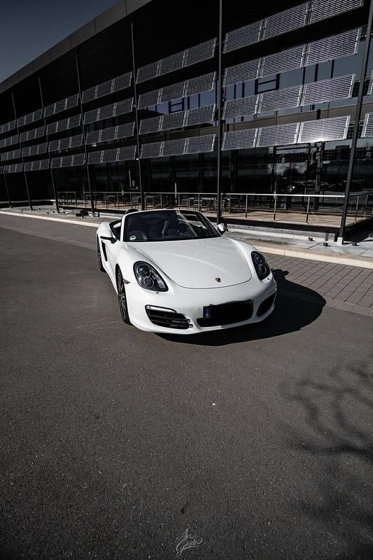 Weiß Gebraucht 2015 Porsche Boxster Cabrio | 41.990 € (Guter Preis) - Bild 1/4