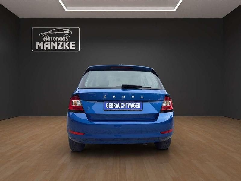 Gebraucht Skoda Fabia Cool Plus 95 PS (69 kW) 2021 Raceblau metallic Kleinwagen