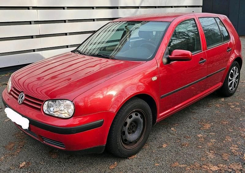 Rot Gebraucht 2000 VW Golf IV Limousine | 550 € (Superpreis) - Bild 1/4