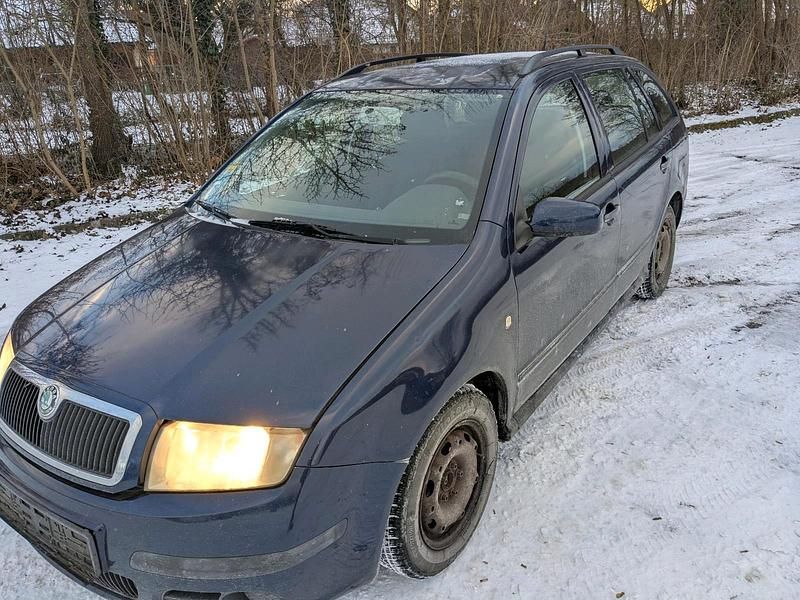 Gebraucht Skoda Fabia 75 PS (55 kW) 2004 Blau Kombi