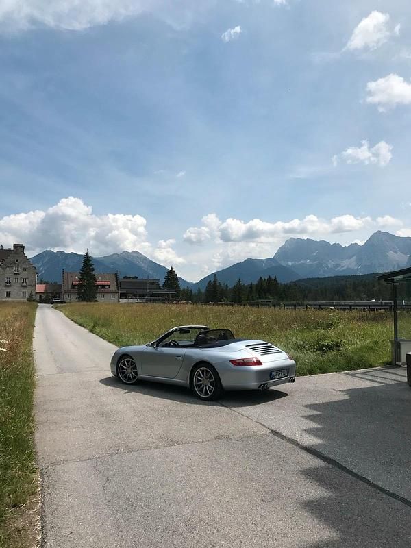 Gebraucht Porsche 997 325 PS (239 kW) 2006 Silber Cabrio