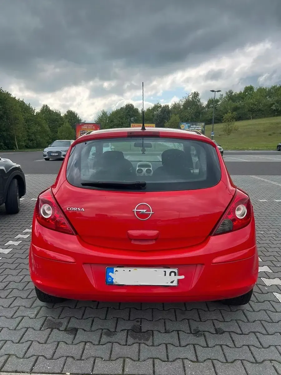 Gebraucht Opel Corsa 60 PS (44 kW) 2007 Rot Kleinwagen