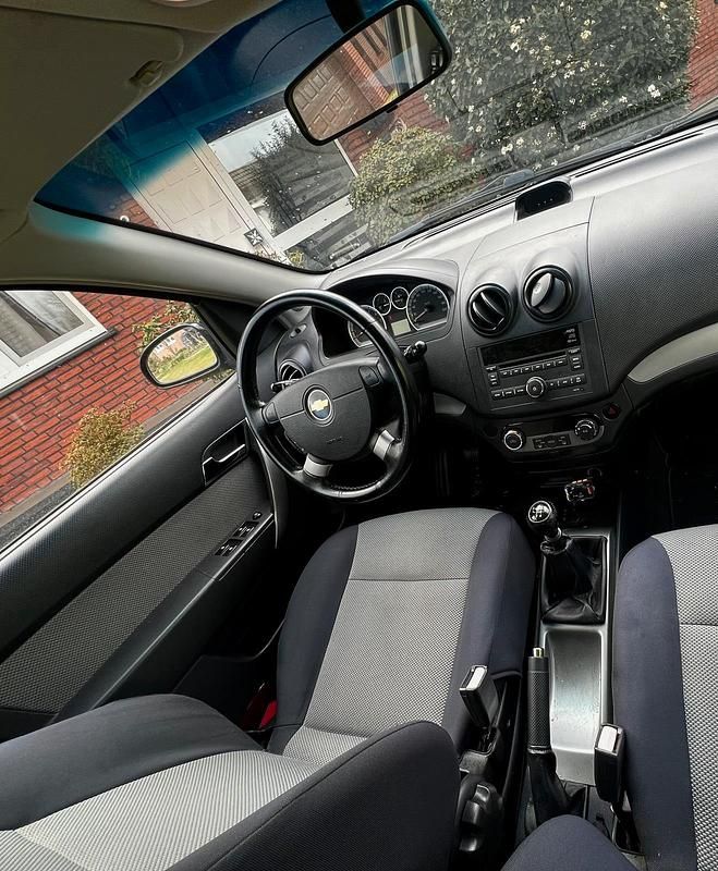 Gebraucht Chevrolet Aveo 2008 Schwarz Kleinwagen