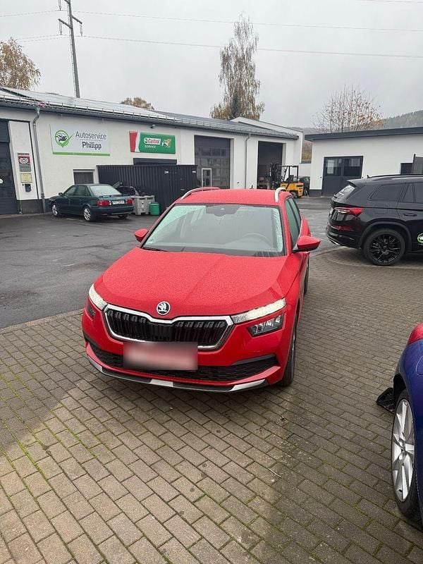 Gebraucht Skoda Kamiq Ambition 116 PS (85 kW) 2019 Rot SUV