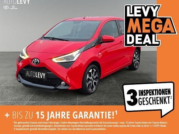 Vulcanorot Gebraucht 2019 Toyota Aygo Basis Kleinwagen | 10.970 € (Etwas zu teuer) - Bild 1/4