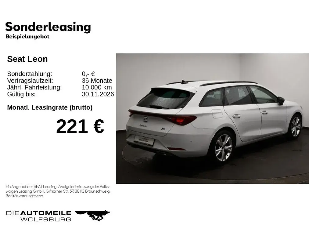 Gebraucht Seat Leon ST FR 150 PS (110 kW) 2025 Nevada weiss Kombi