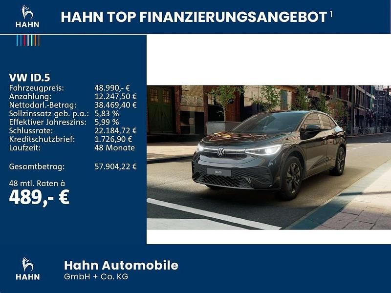 Neu VW ID.5 Pro 210 kW (286 PS) 2025 Schwarz SUV