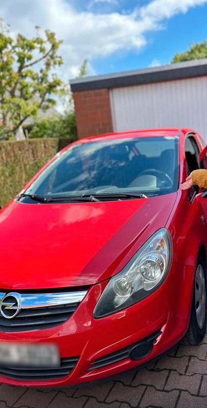 Gebraucht Opel Corsa 87 PS (63 kW) 2010 Rot Kleinwagen