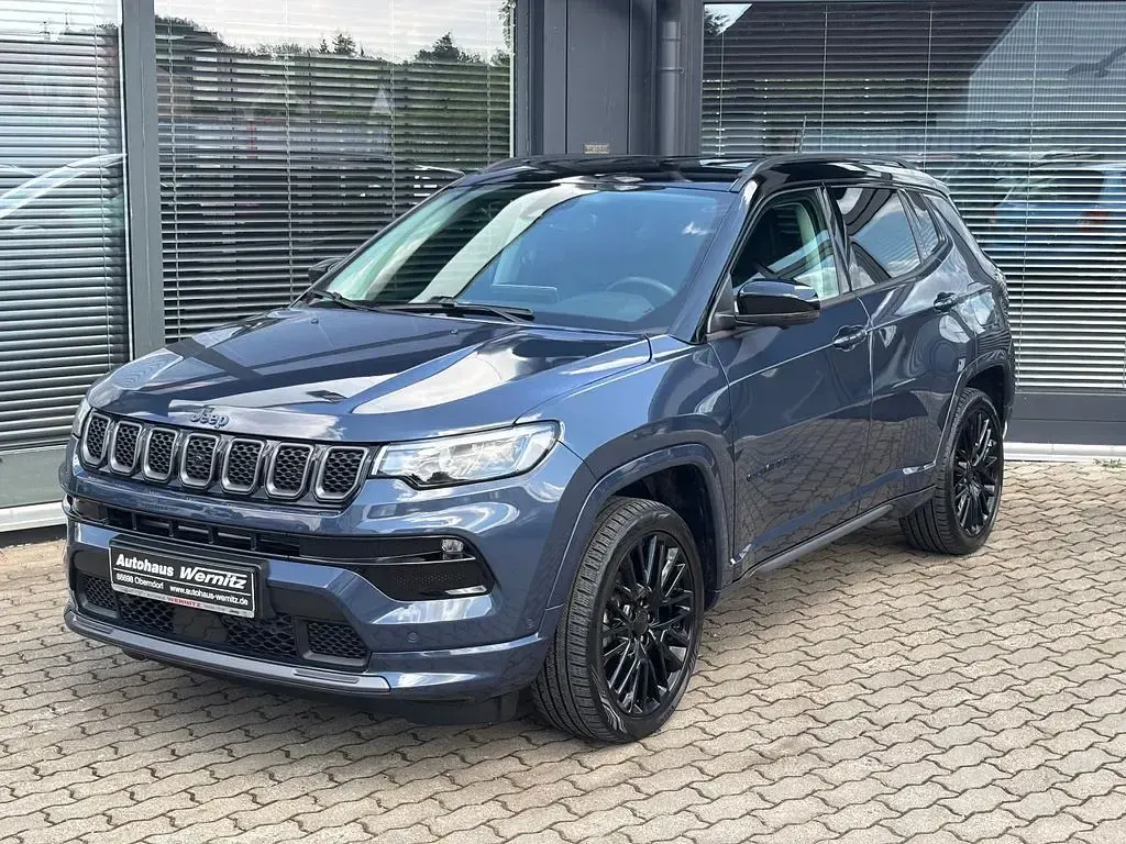 Gebraucht Jeep Compass 241 PS (177 kW) 2022 Blau SUV