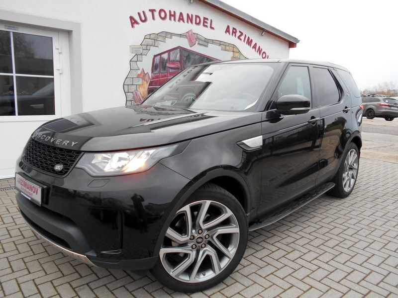 Santorini black metallic Gebraucht 2017 Land Rover Discovery 5 S SUV | 26.990 € - Bild 1/4
