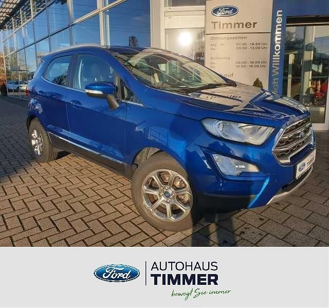 Gebraucht Ford Ecosport Titanium 101 PS (74 kW) 2019 Saphir blau metallic SUV