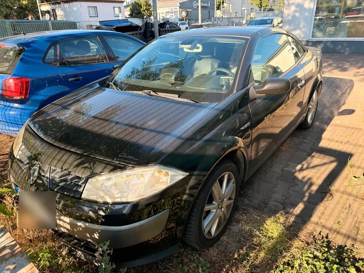 Gebraucht Renault Mégane Cabriolet 2006 Schwarz Cabrio