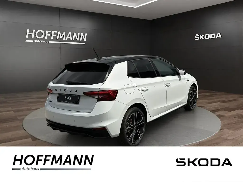 Neu Skoda Fabia Monte Carlo 150 PS (110 kW) 2026 Weiß Kleinwagen