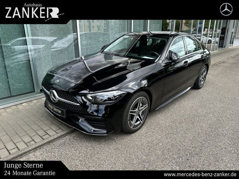 Unilack schwarz Gebraucht 2024 Mercedes C300 Advanced Limousine | 43.600 € (Guter Preis) - Bild 1/4