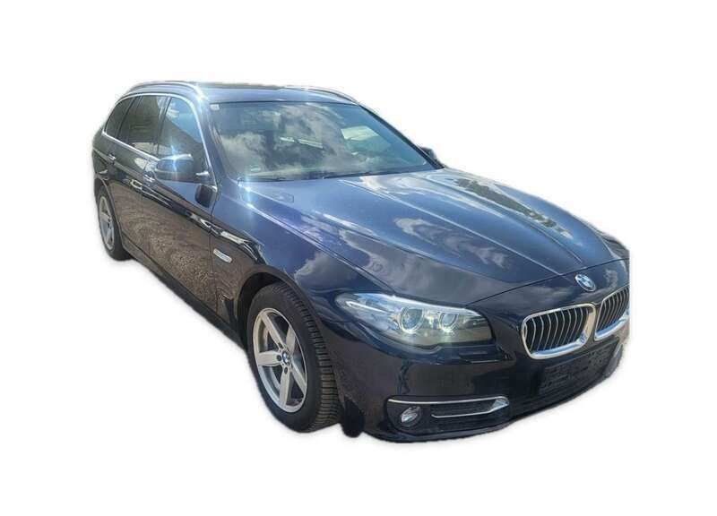 Blau Gebraucht 2017 BMW 520 Luxury Line Kombi | 11.500 € (Superpreis) - Bild 1/4