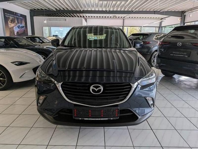Deep crystal blue Gebraucht 2018 Mazda CX-3 Exclusive SUV | 15.450 € (Fairer Preis) - Bild 1/4