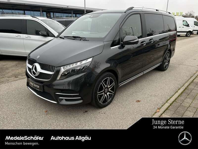 Graphitgrau Gebraucht 2023 Mercedes V300 Exclusive Van / Kleinbus | 76.850 € (Etwas zu teuer) - Bild 1/4