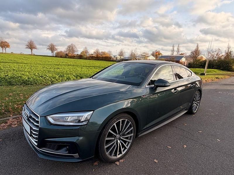 Gebraucht Audi A5 Sportback S-Line 218 PS (160 kW) 2018 Gotlandgruen Kleinwagen