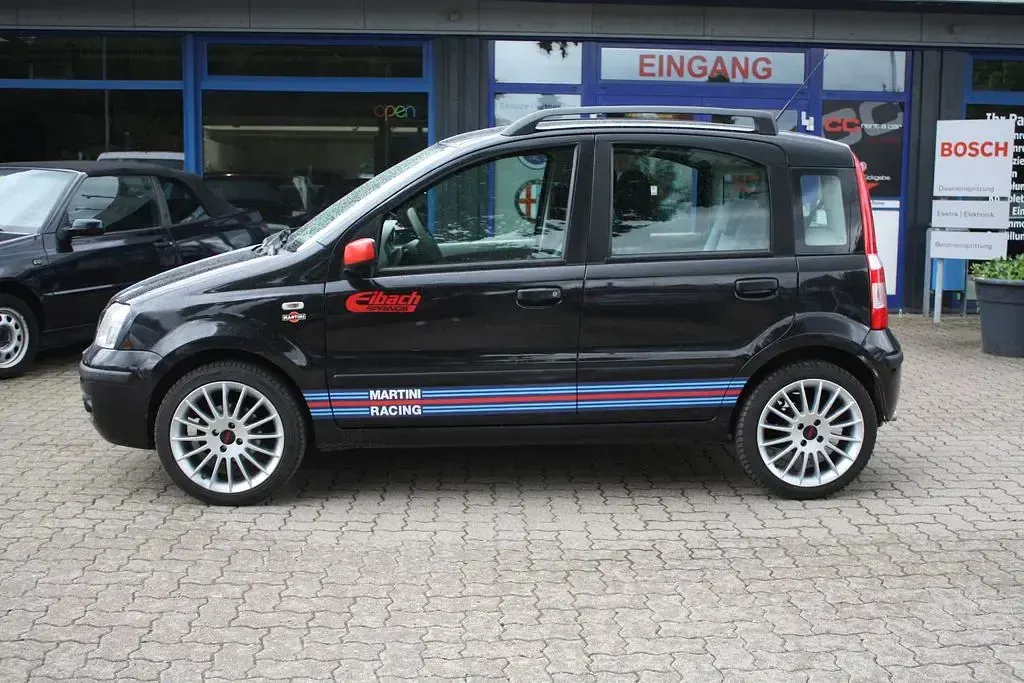 Gebraucht Fiat Panda Emotion 60 PS (44 kW) 2004 Schwarz Kleinwagen