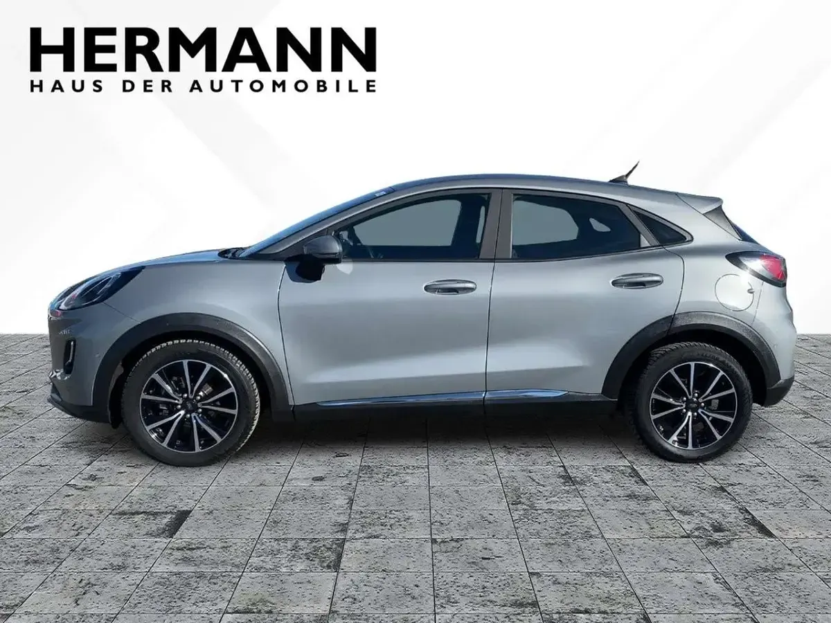 Gebraucht Ford Puma Titanium 125 PS (91 kW) 2023 Solar silver (silber) SUV