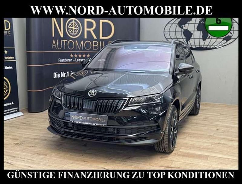 Schwarzmagic perlef (metallic) Gebraucht 2021 Skoda Karoq SportLine SUV | 29.990 € (Etwas zu teuer) - Bild 1/1